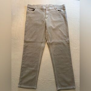 EUC Faherty Neutral Beige Stretch Terry 5 Pocket 42X30